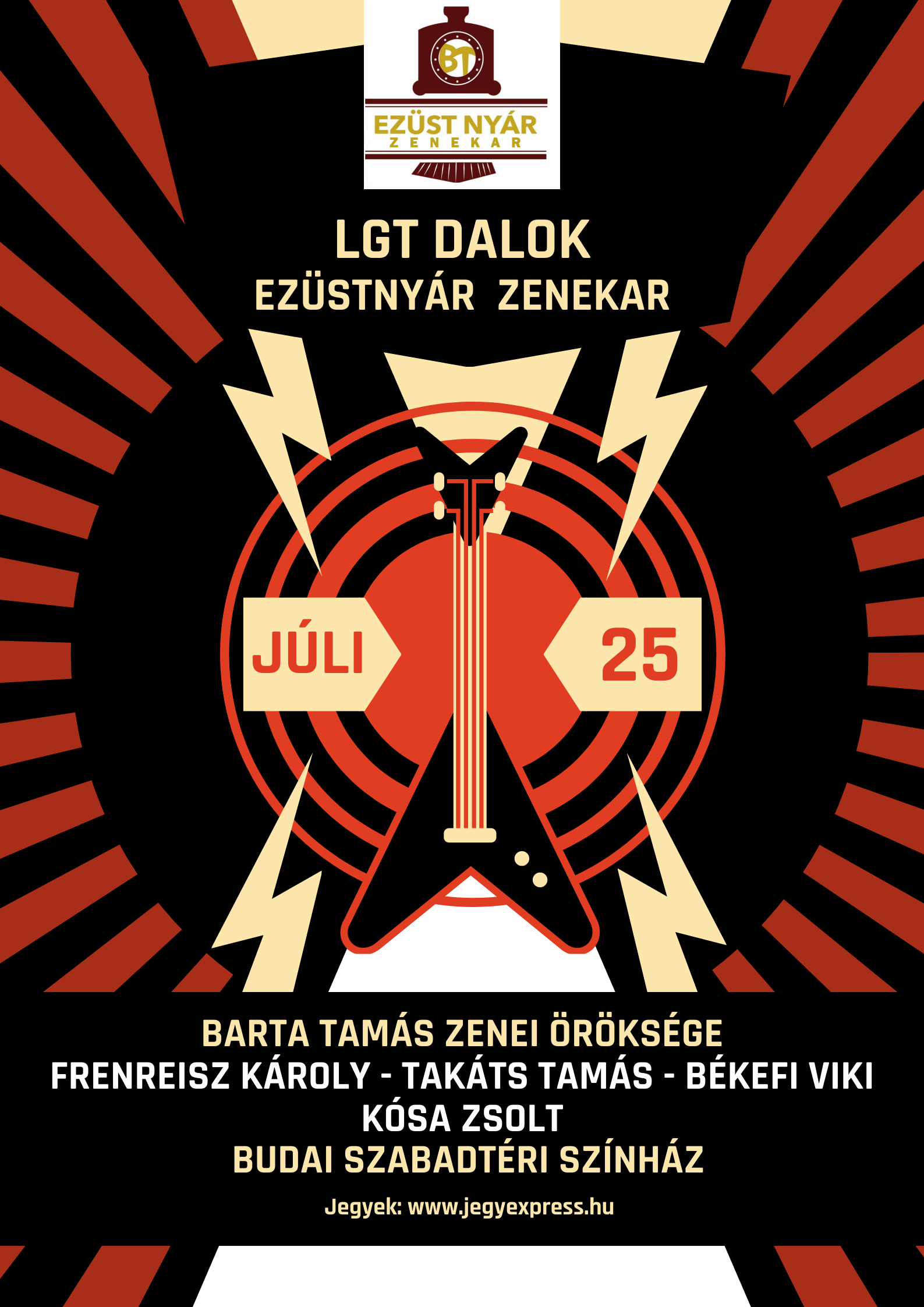 EZÜST NYÁR ZENEKAR - LGT DALOK KONCERT EZÜST NYÁR ZENEKAR - LGT DALOK KONCERT